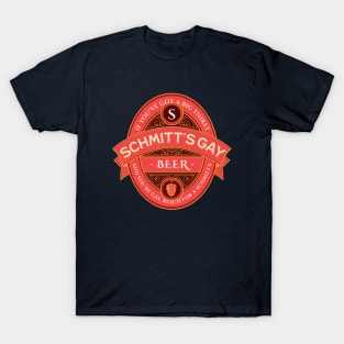 Schmitt's Gay Beer - vintage SNL T-Shirt